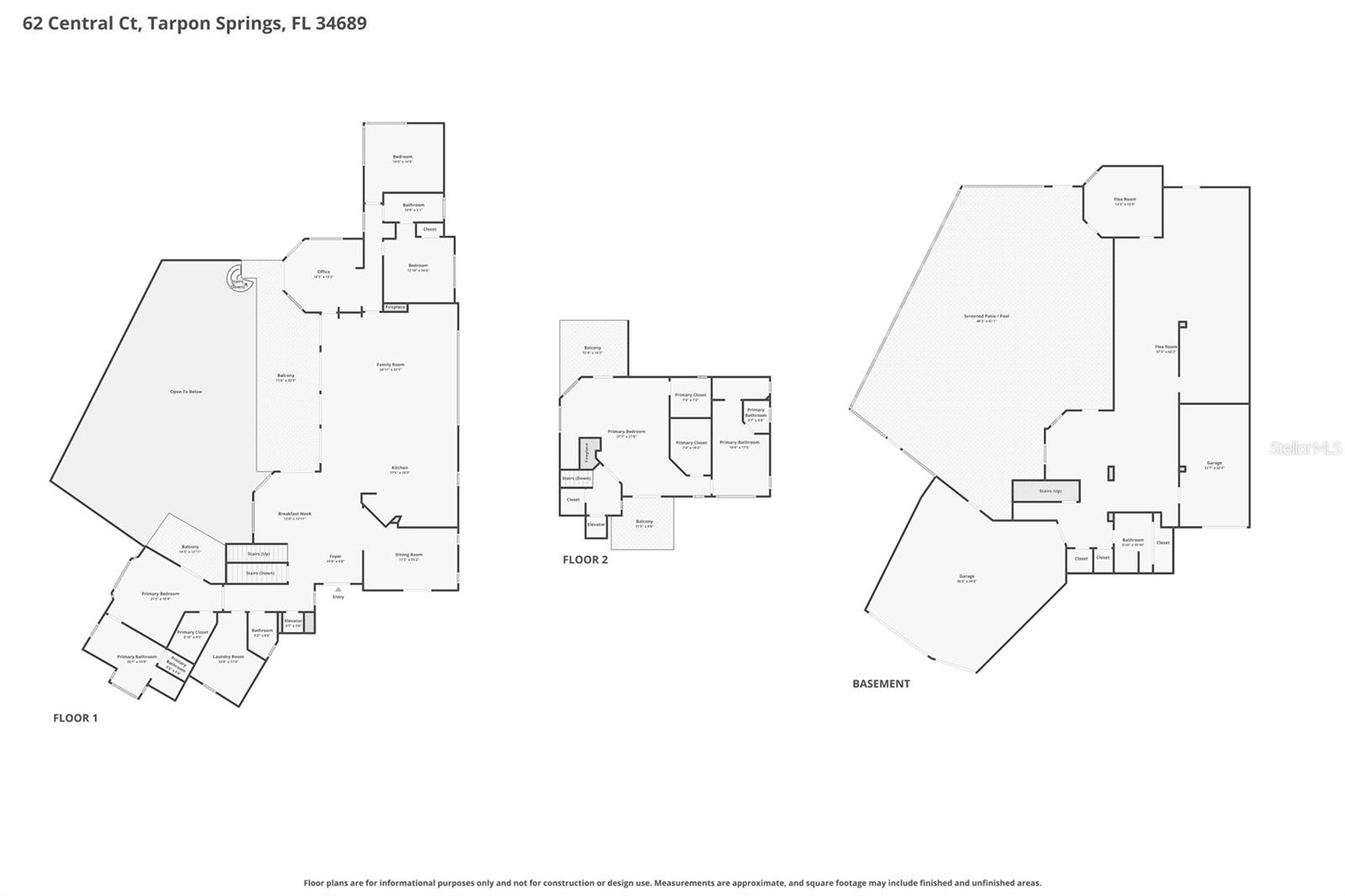 62 CENTRAL CT, TARPON SPRINGS, FL, 34689
