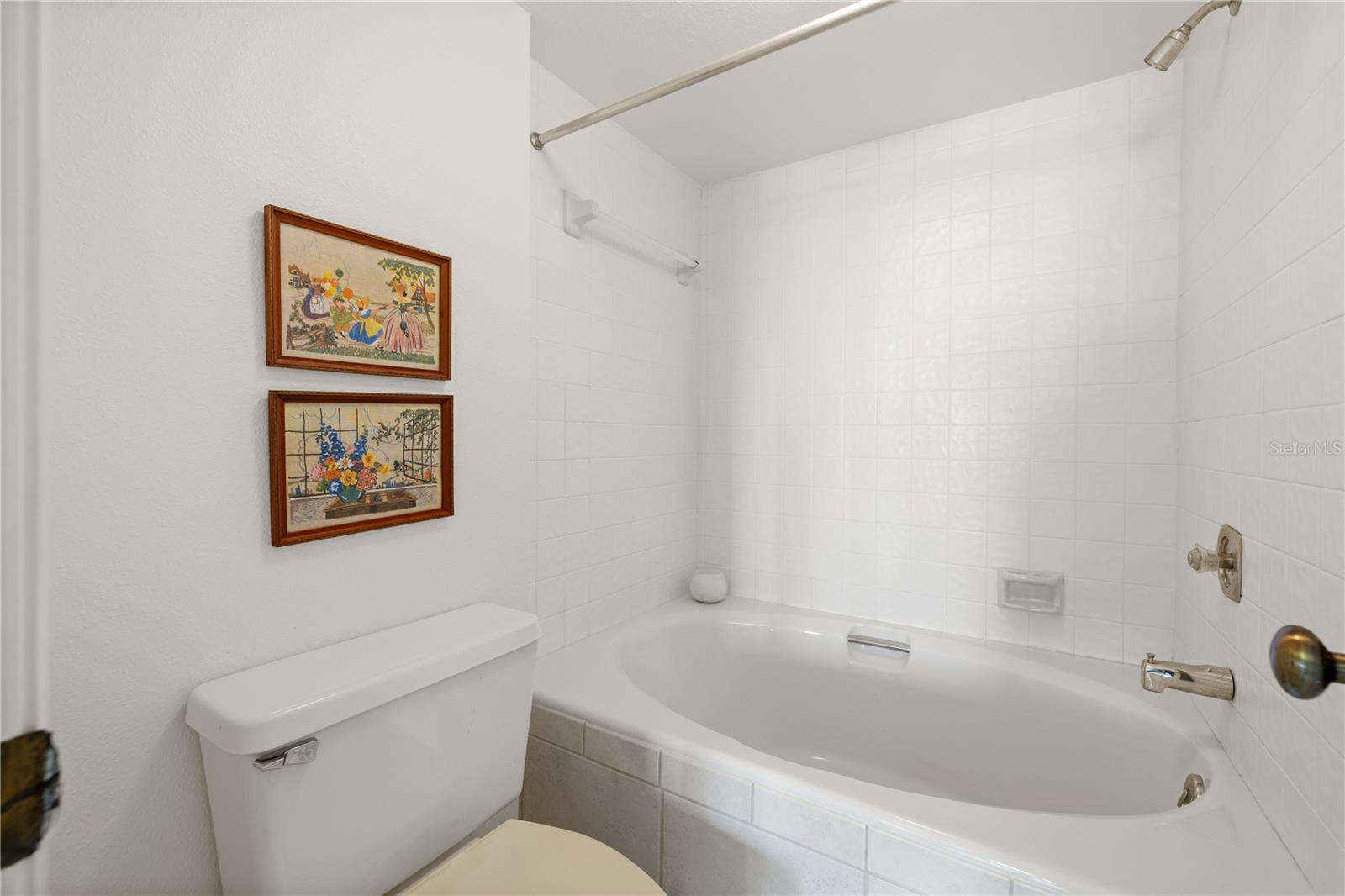 Relax and unwind in the soaking tub