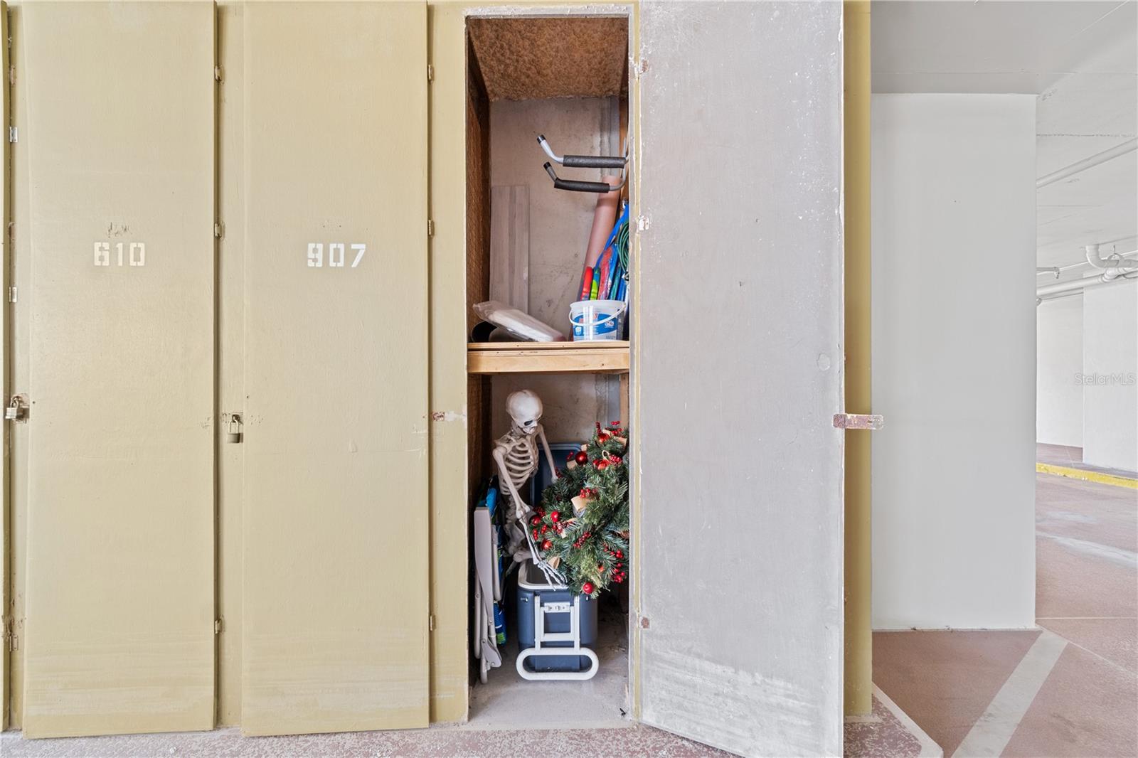 under building storage