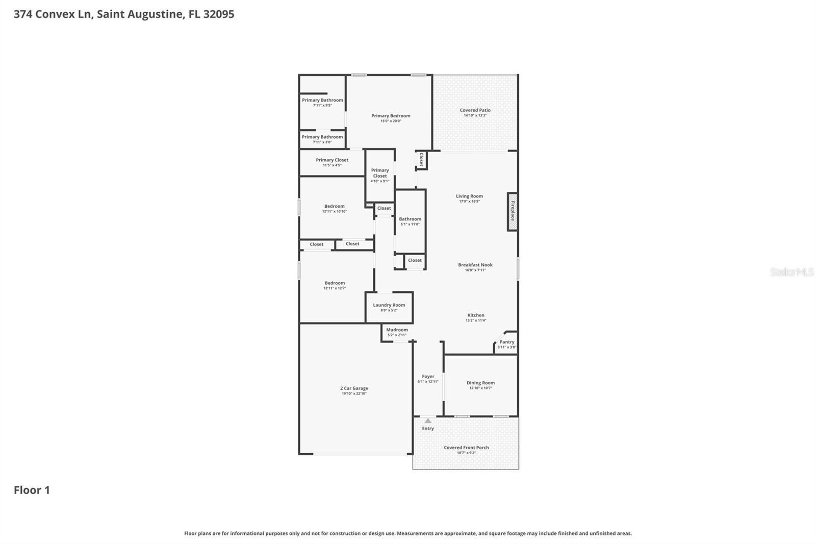 374 CONVEX LN, ST AUGUSTINE, FL, 32095