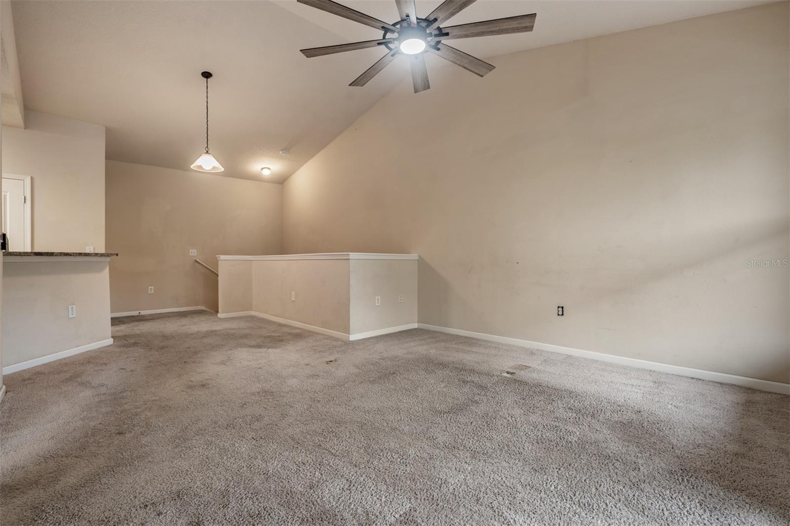 Living Room and Dining Room