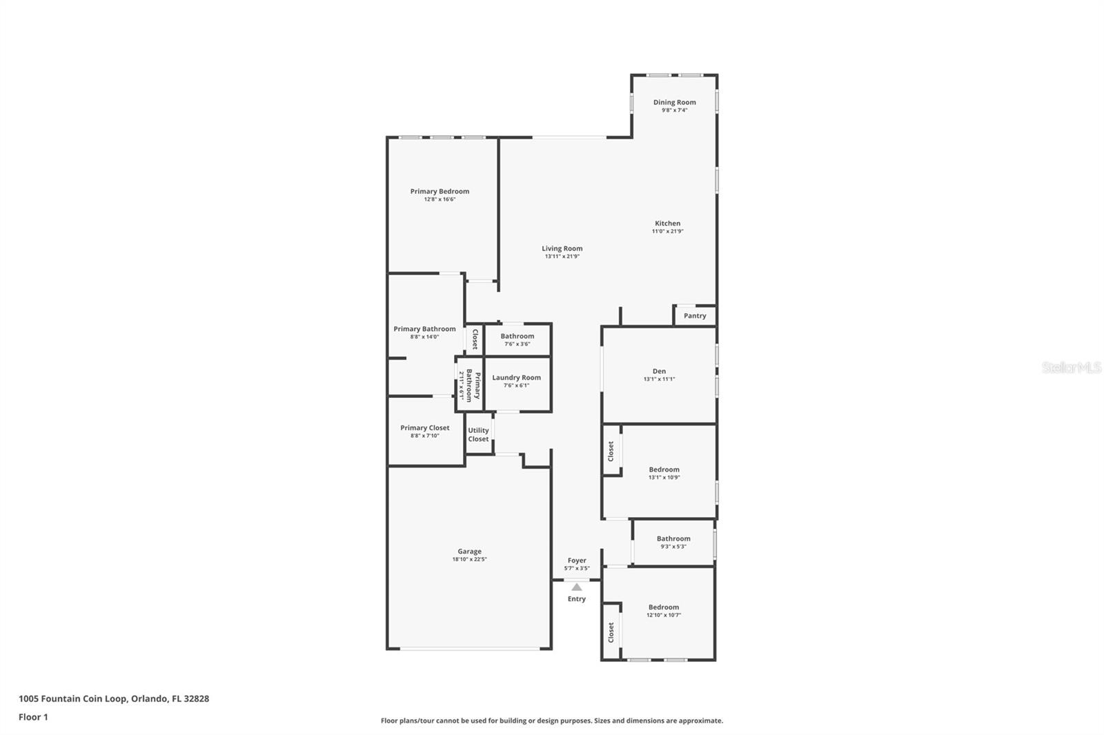 1005 FOUNTAIN COIN LOOP, ORLANDO, FL, 32828