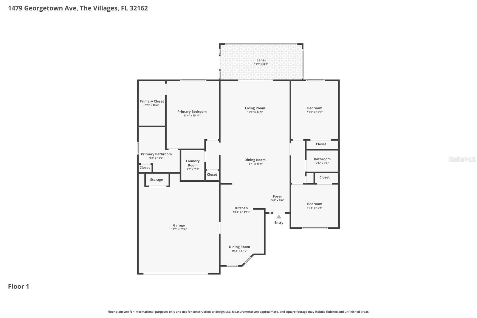 1479 GEORGETOWN AVE, THE VILLAGES, FL, 32162