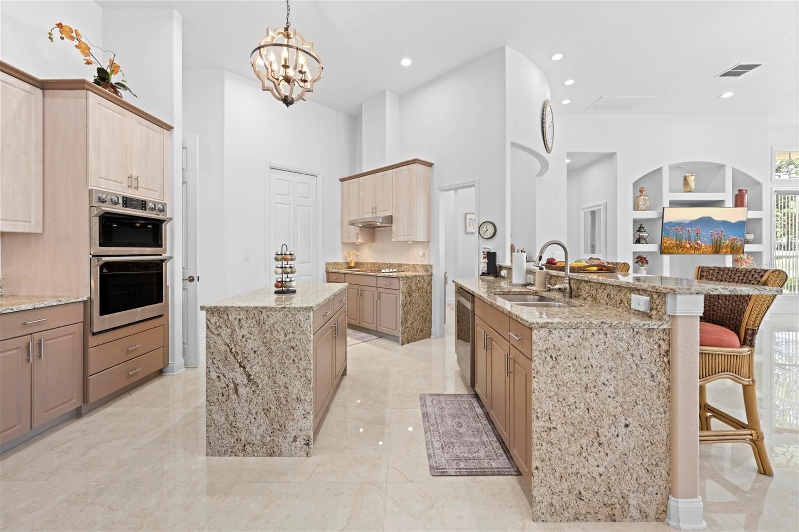 Gorgeous Stone Island and Countertops