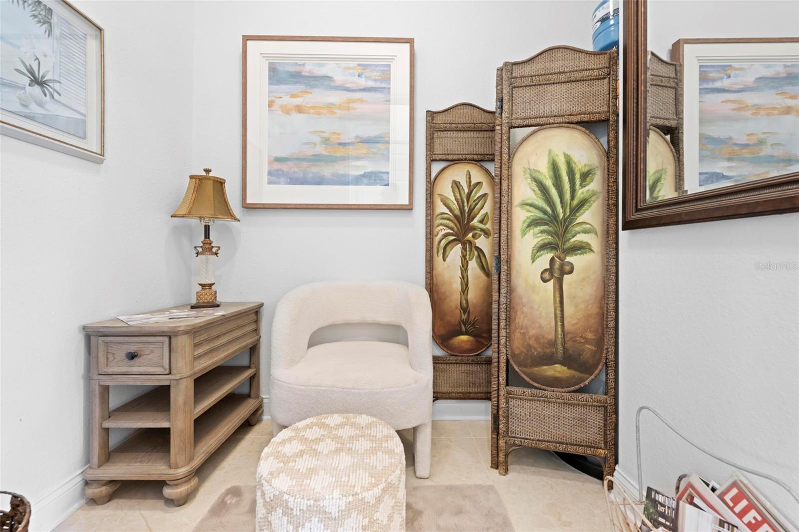 Sitting Area in Primary Hallway