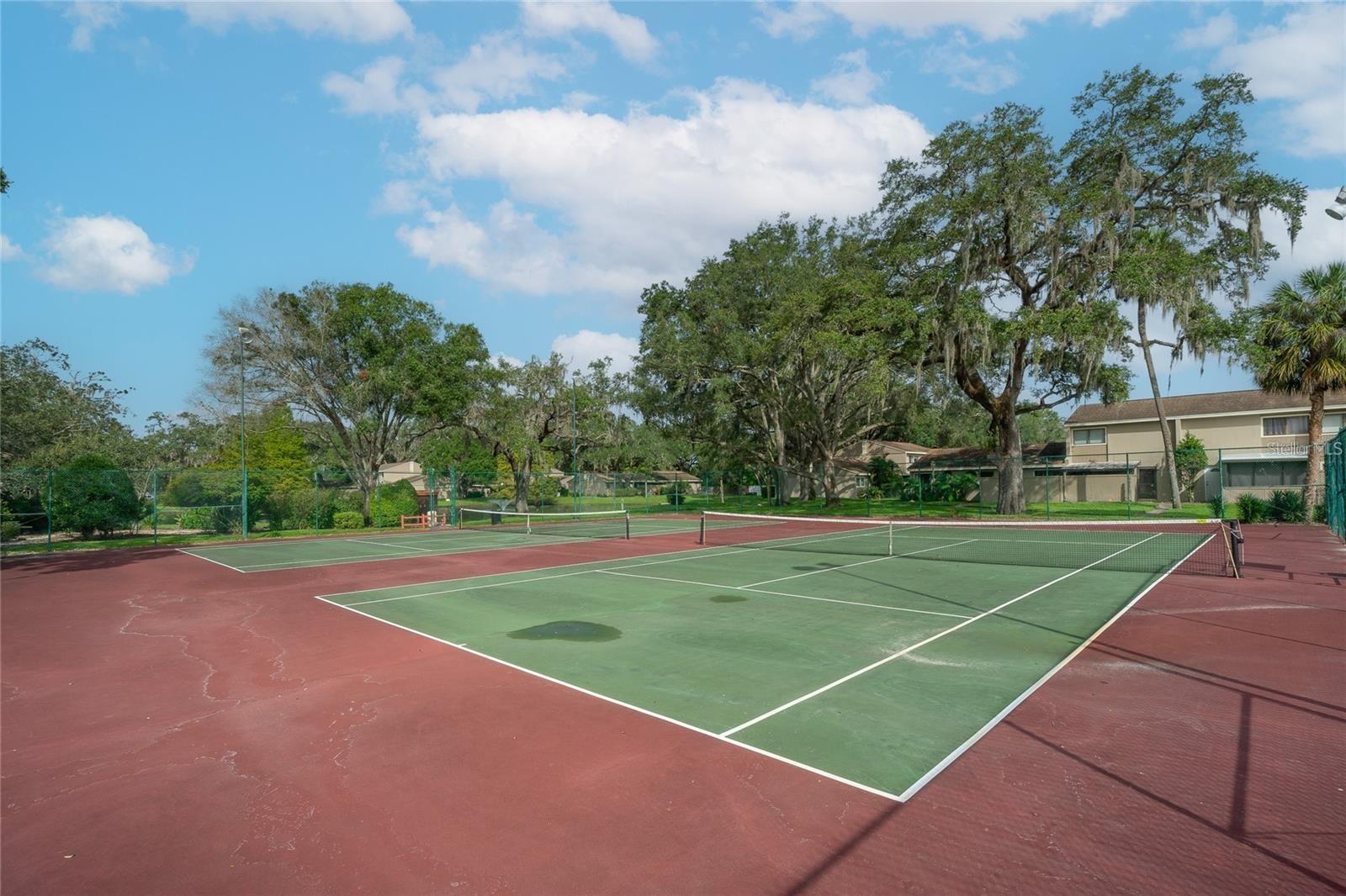 tennis courts