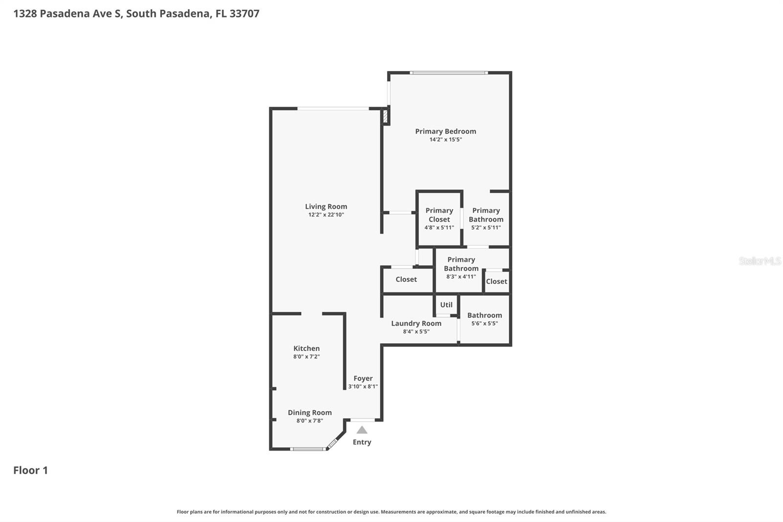 1328 PASADENA AVE S #104, SOUTH PASADENA, FL, 33707