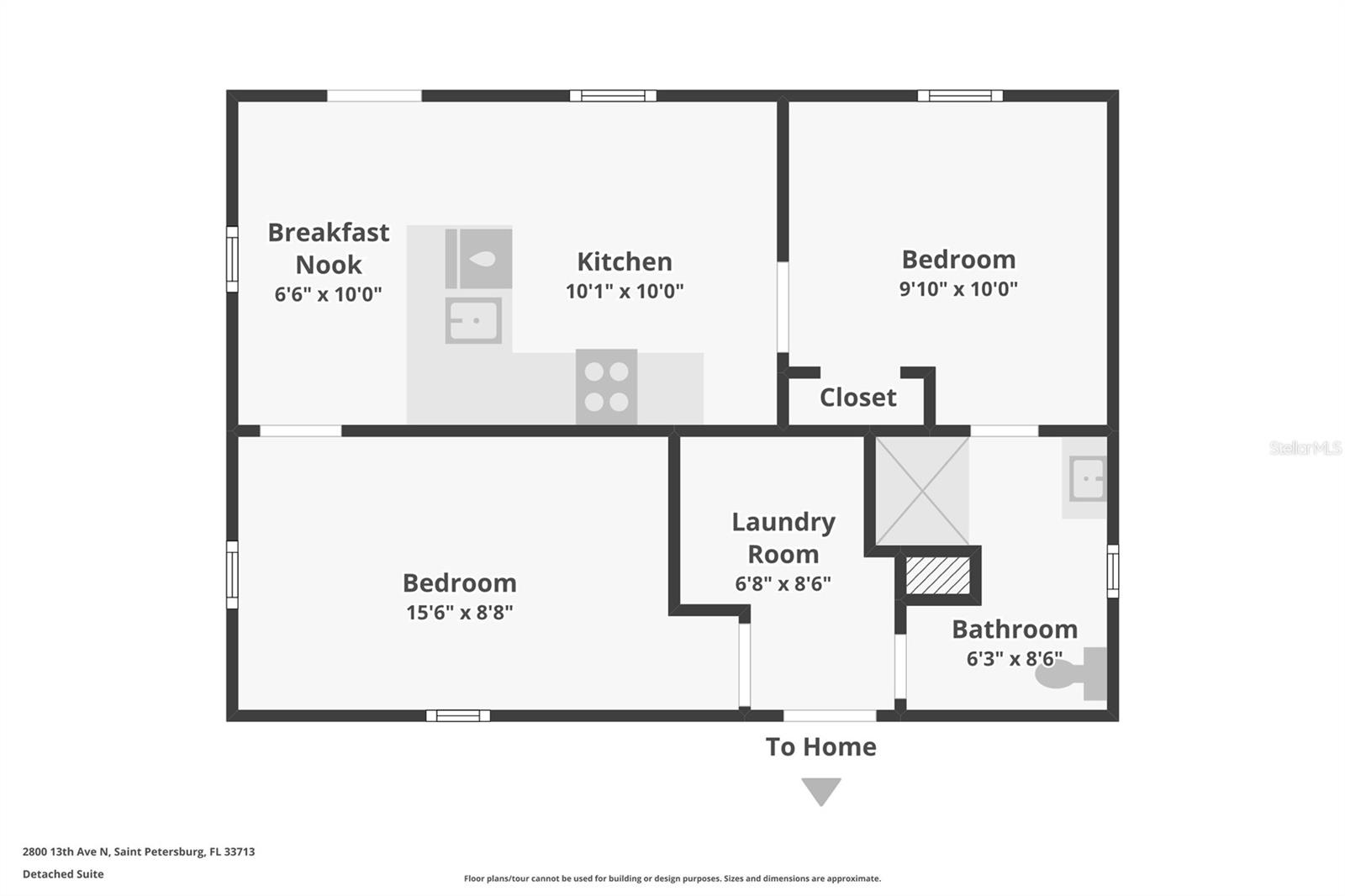 Guest house floorplan