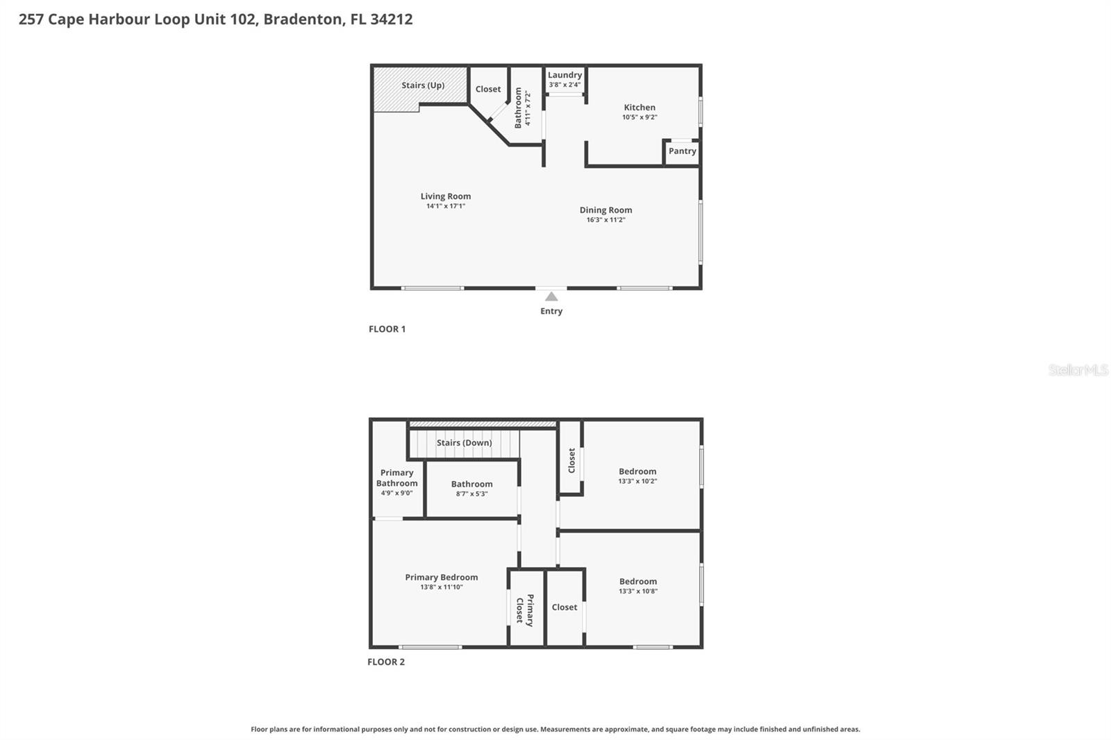 257 CAPE HARBOUR LOOP #101, BRADENTON, FL, 34212