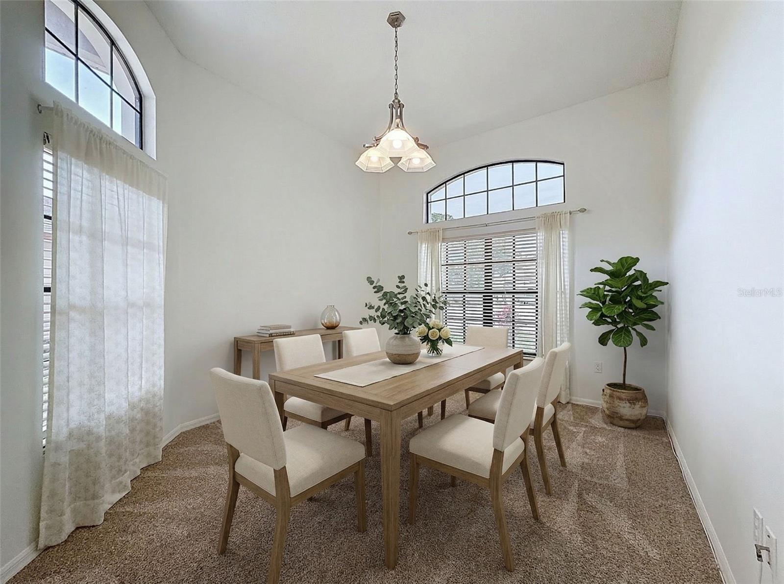Dining Room - Staged