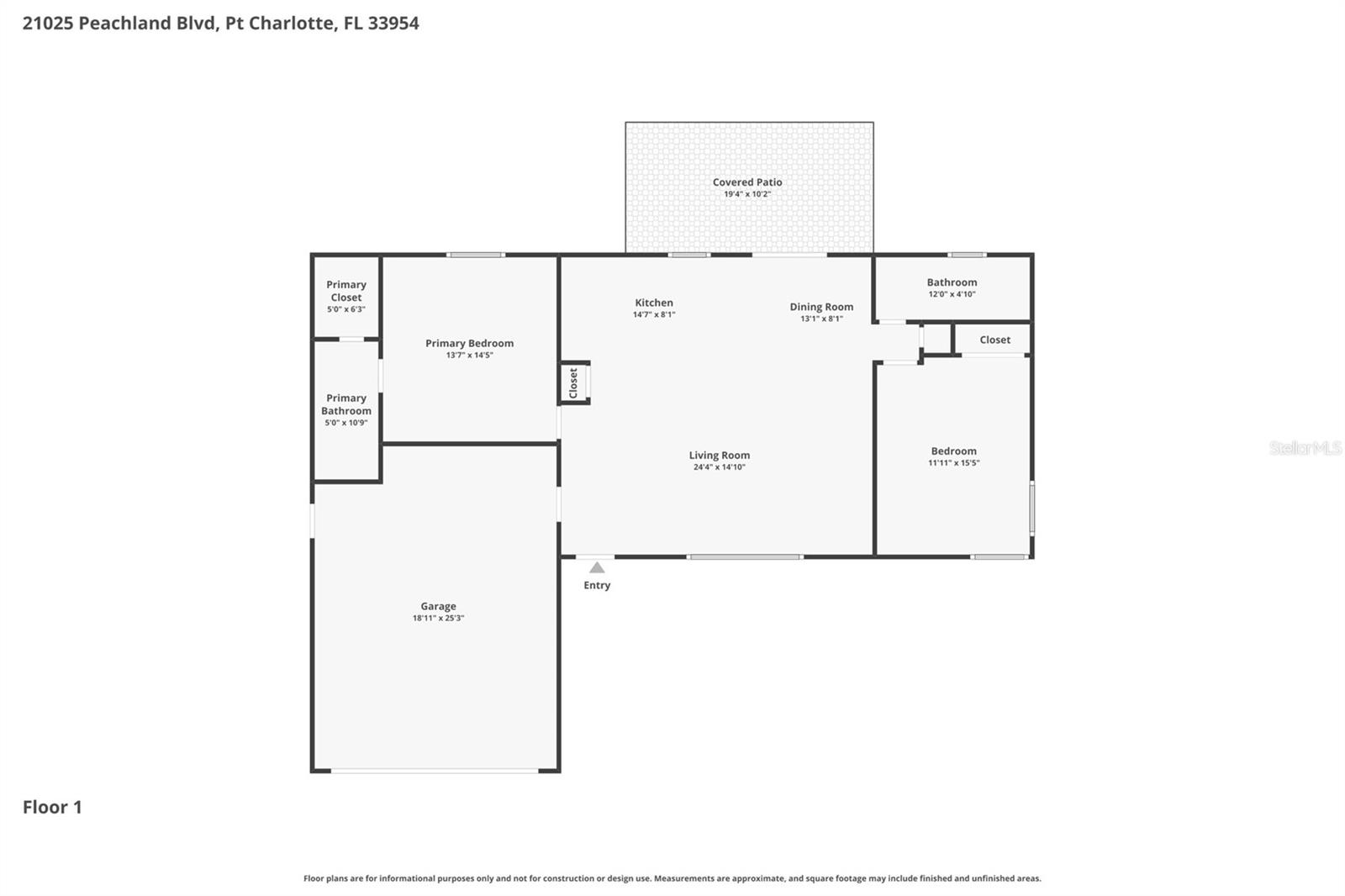21025 PEACHLAND BLVD, PORT CHARLOTTE, FL, 33954