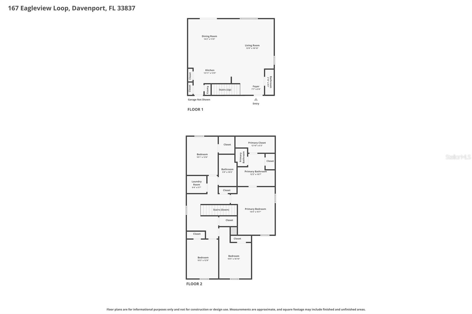 167 EAGLEVIEW LOOP, DAVENPORT, FL, 33837