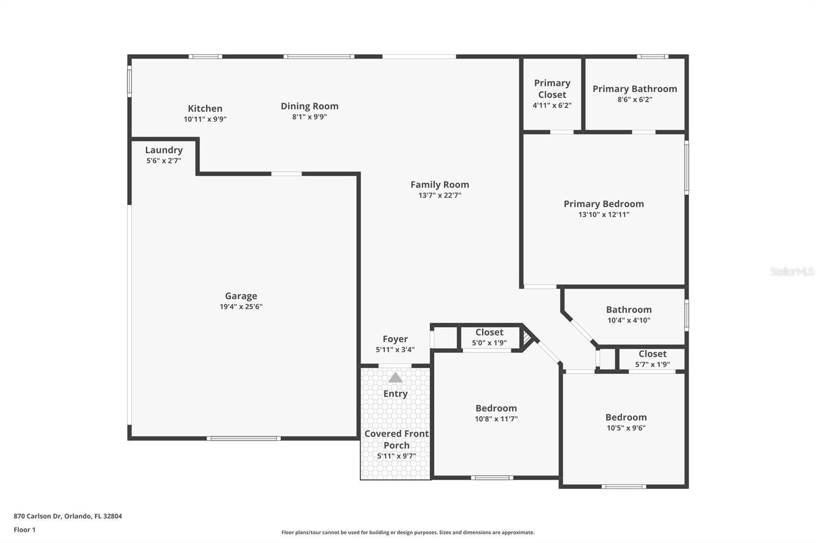 870 CARLSON DR, ORLANDO, FL, 32804