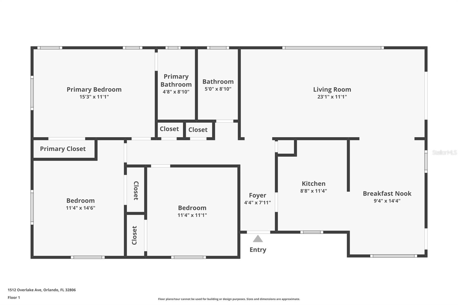 1512 OVERLAKE AVE, ORLANDO, FL, 32806