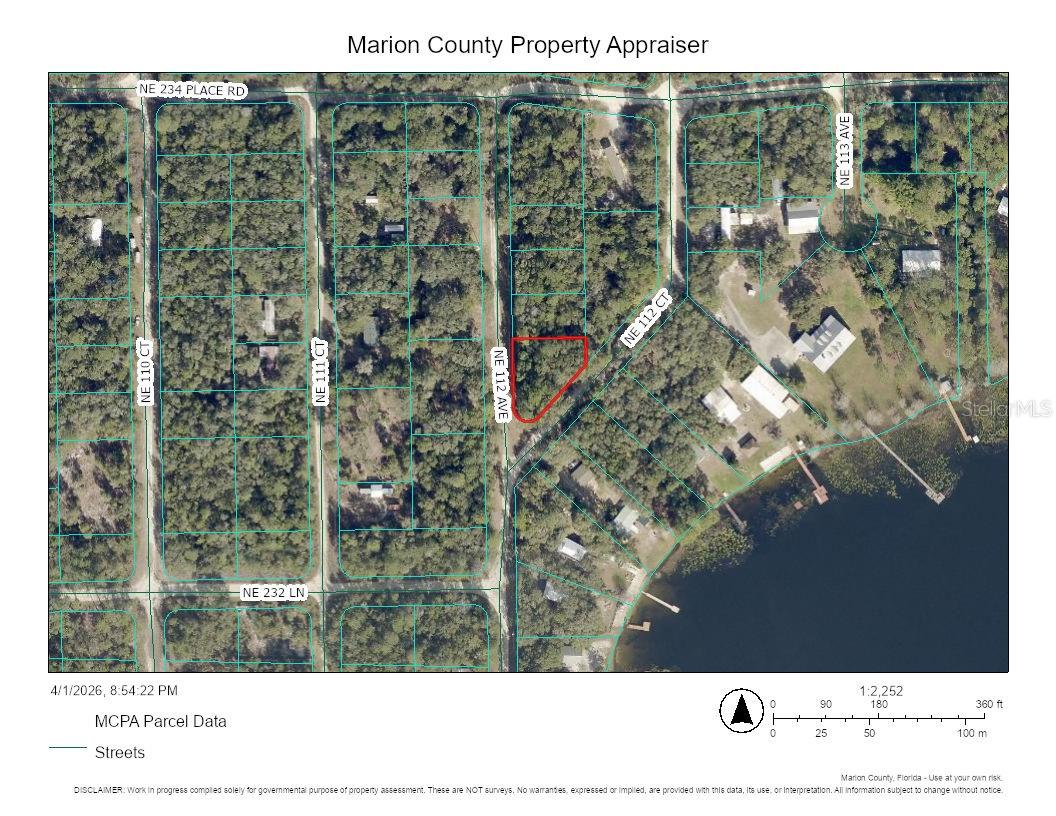 00000 NE 112ND CT, FORT MC COY, FL, 32134