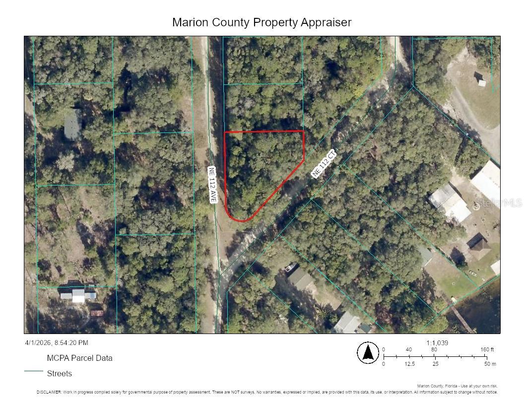 00000 NE 112ND CT, FORT MC COY, FL, 32134