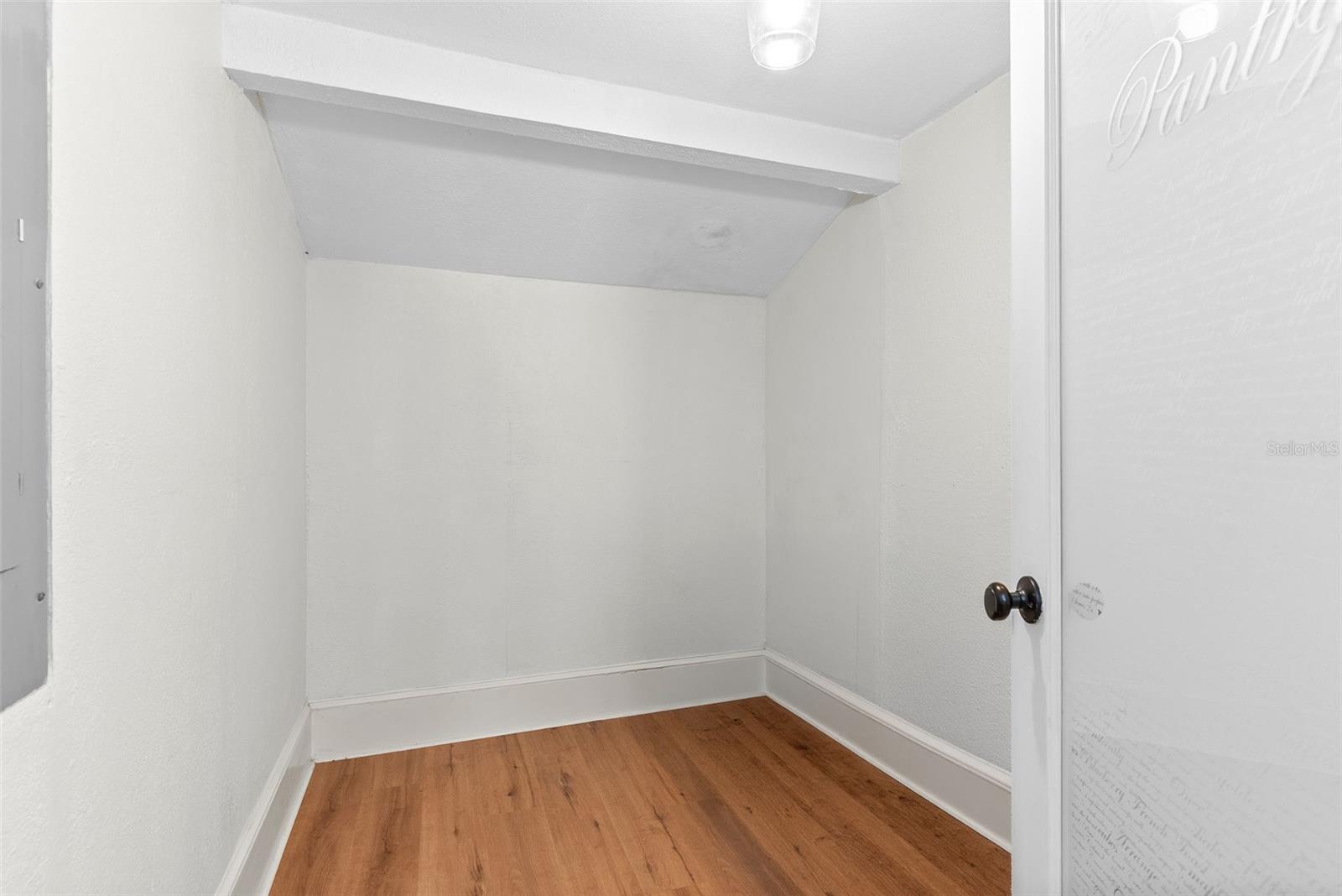 walk in pantry to be built out