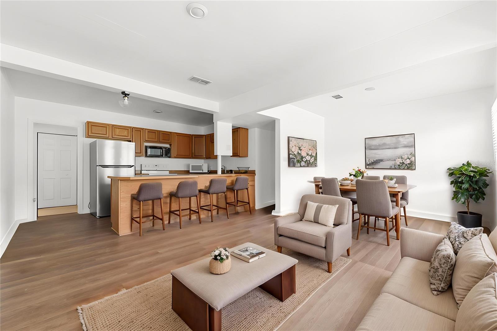 Great Room- Virtually Staged