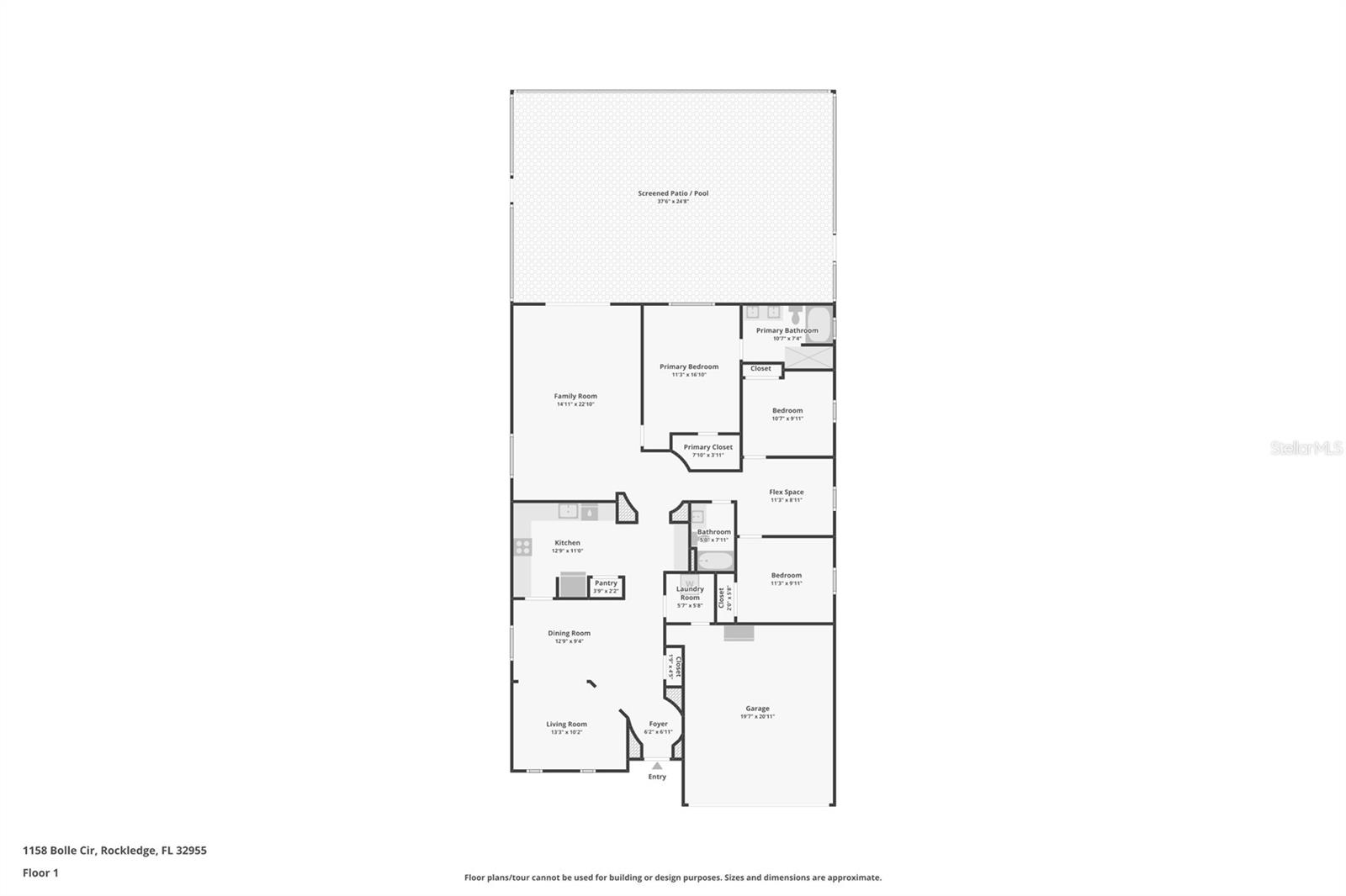 1158 BOLLE CIR, ROCKLEDGE, FL, 32955