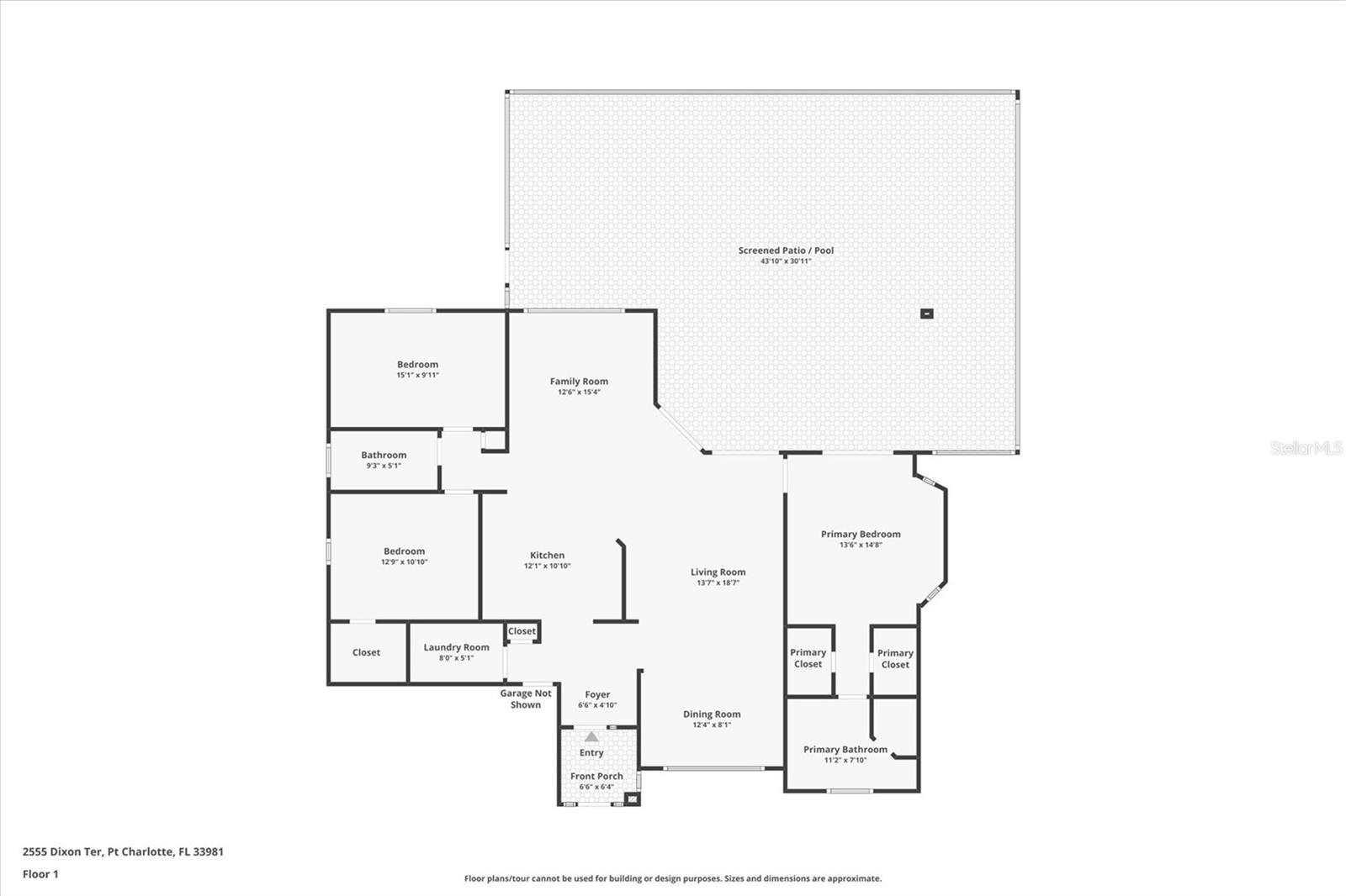 2555 DIXON TER, PORT CHARLOTTE, FL, 33981