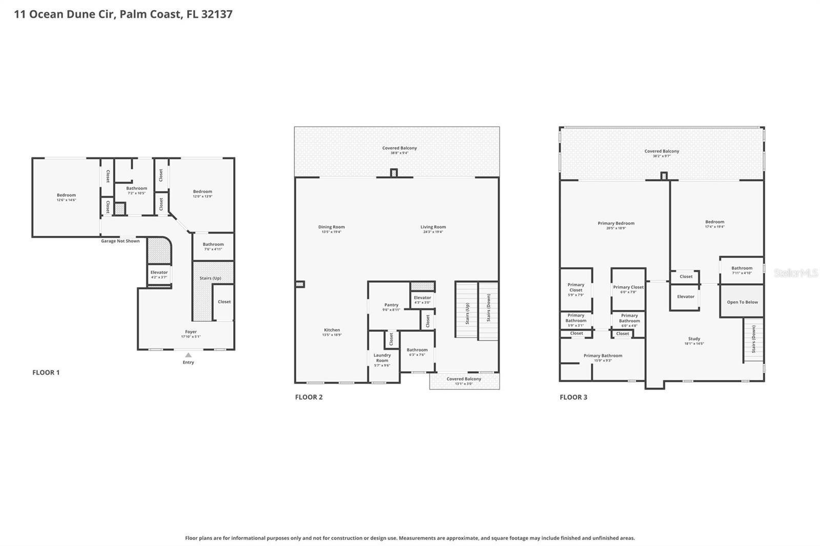11 OCEAN DUNE CIR, PALM COAST, FL, 32137