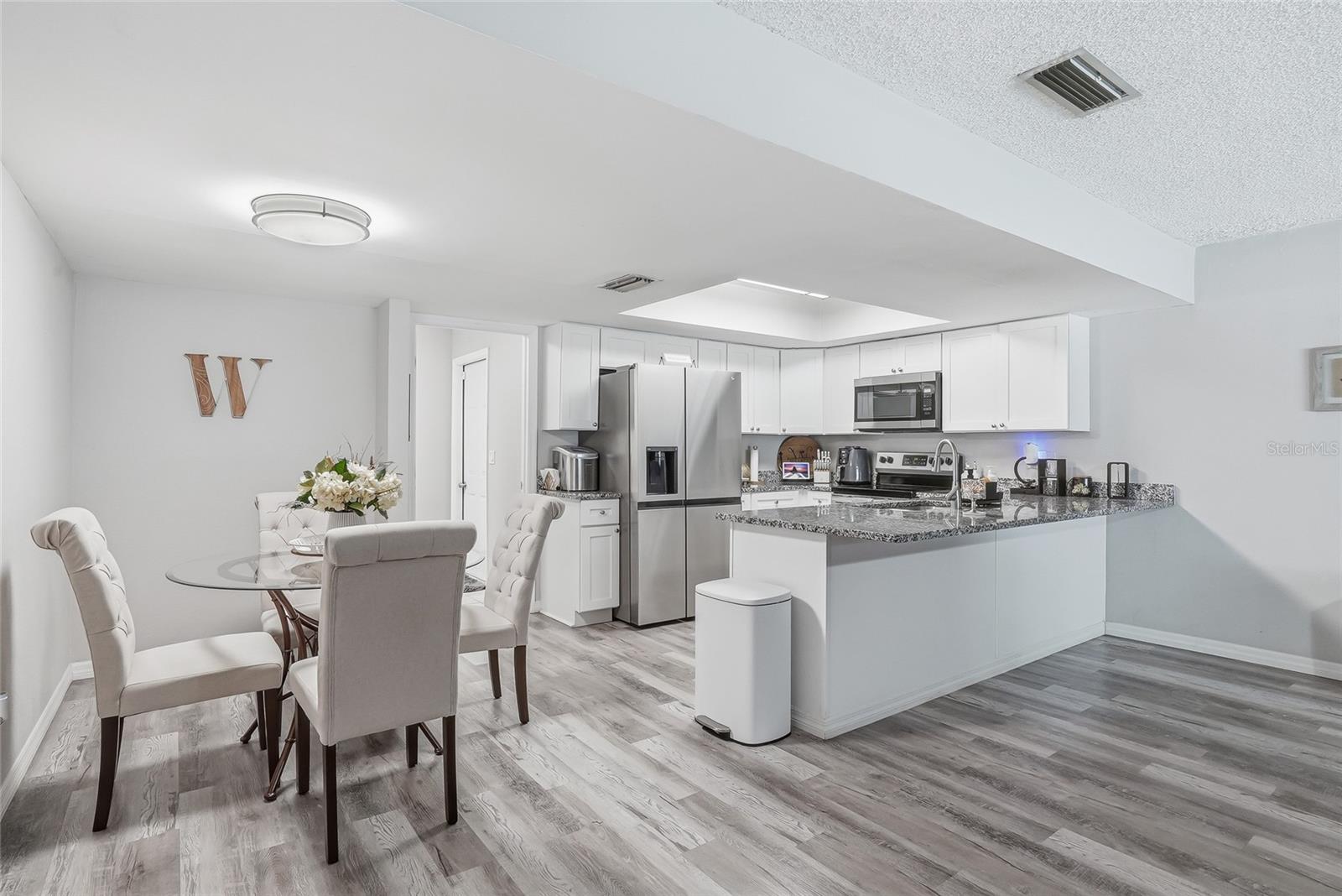 Kitchen with eating space