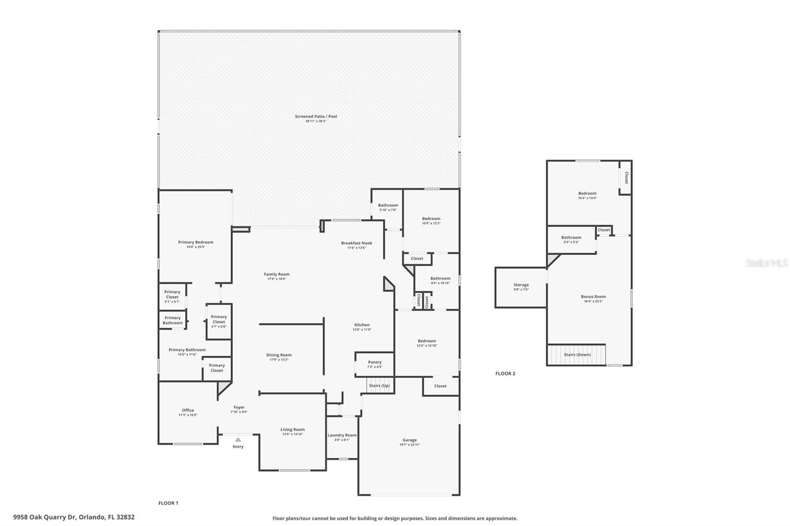 9958 OAK QUARRY DR, ORLANDO, FL, 32832