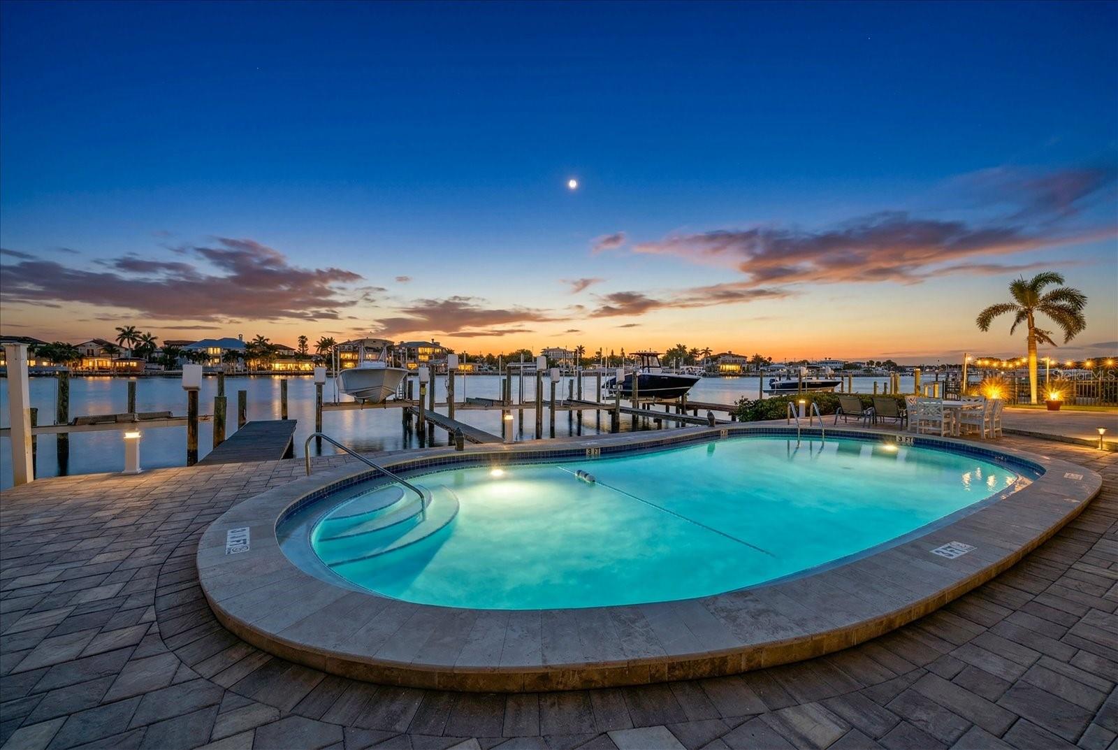 Appreciate the choices-dip in the pool, cruise on the waterways or just sit back and enjoy the moment!