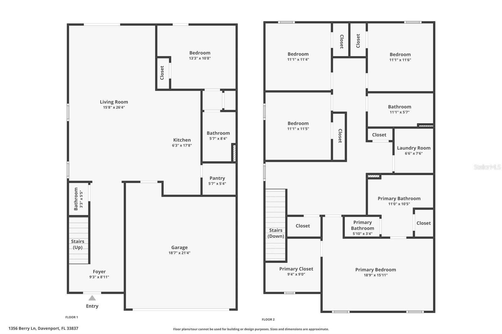 1356 BERRY LN, DAVENPORT, FL, 33837
