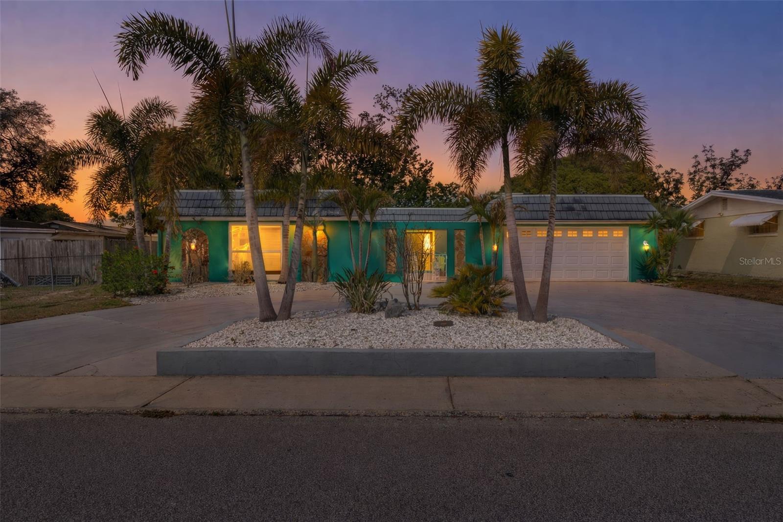 Twilight View of the Home