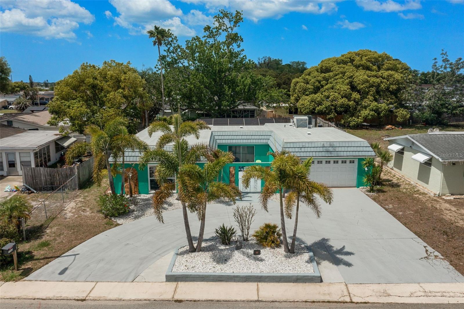 Aerial View of the Home