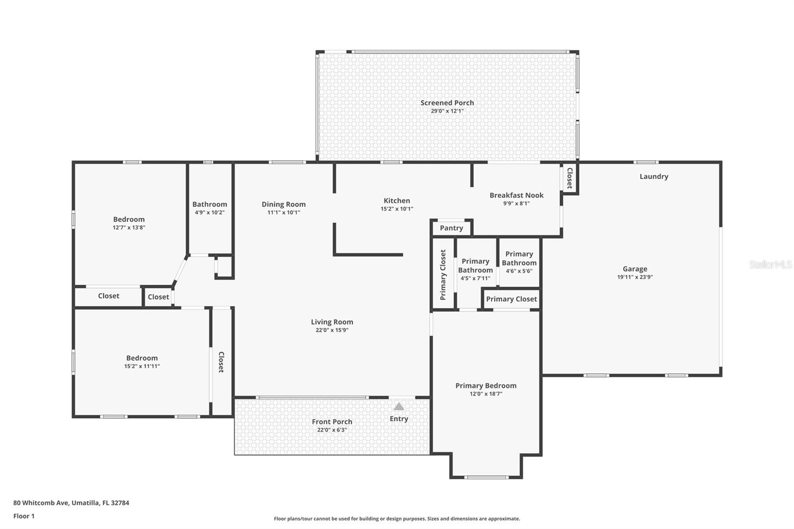 80 WHITCOMB AVE, UMATILLA, FL, 32784