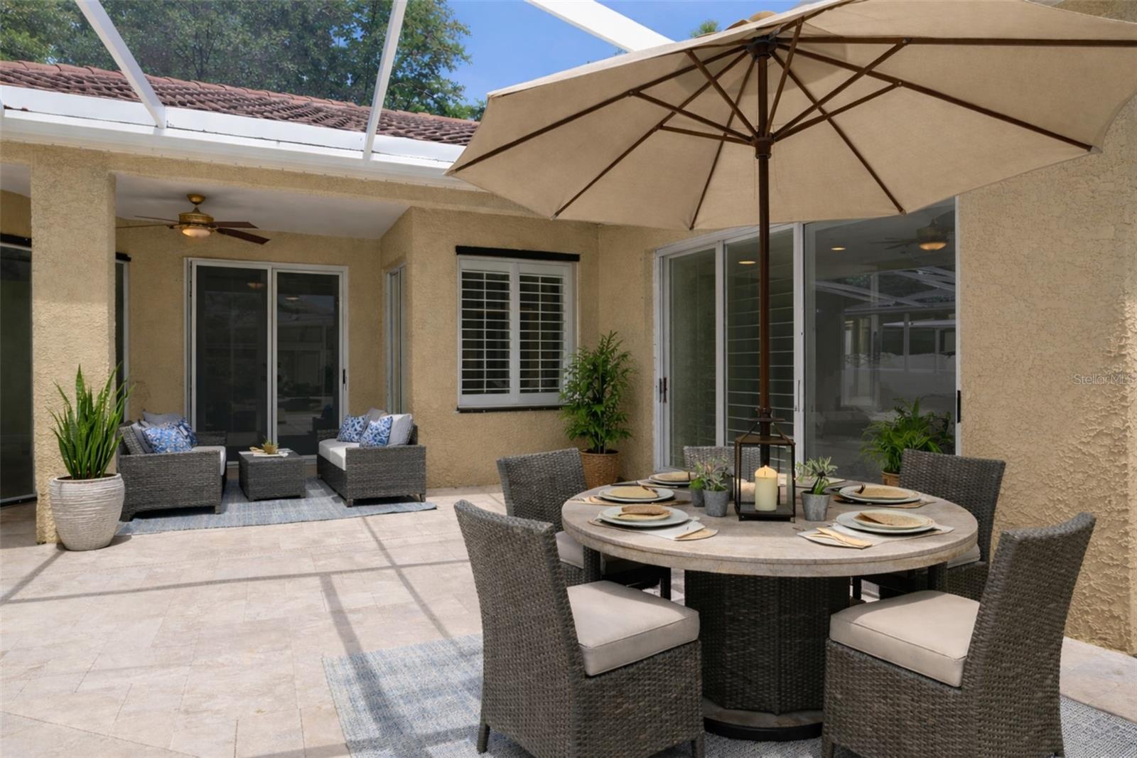 Huge Patio Deck Space.