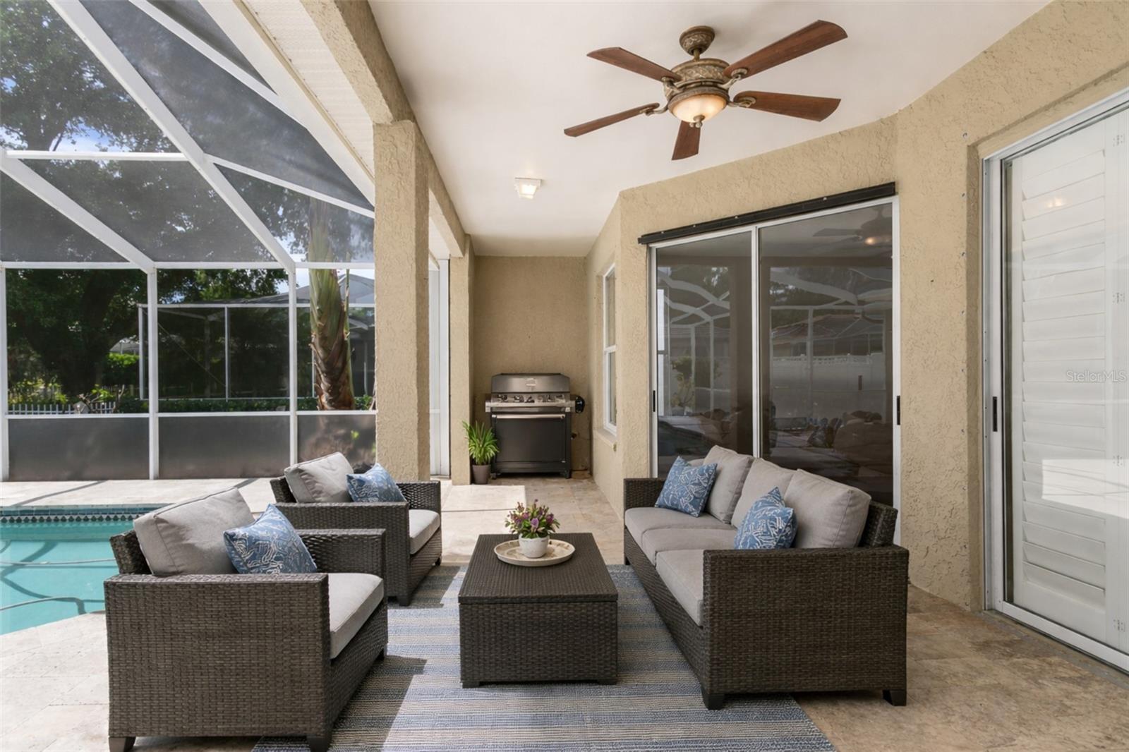 Enjoy The Florida Lifestyle - Covered Patio