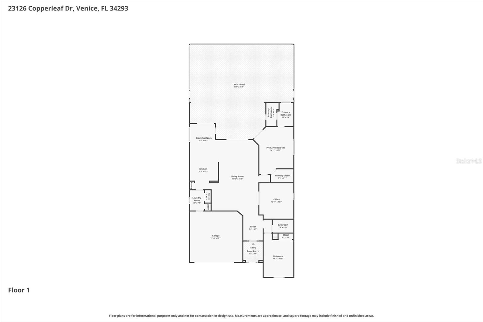23126 COPPERLEAF DR, VENICE, FL, 34293