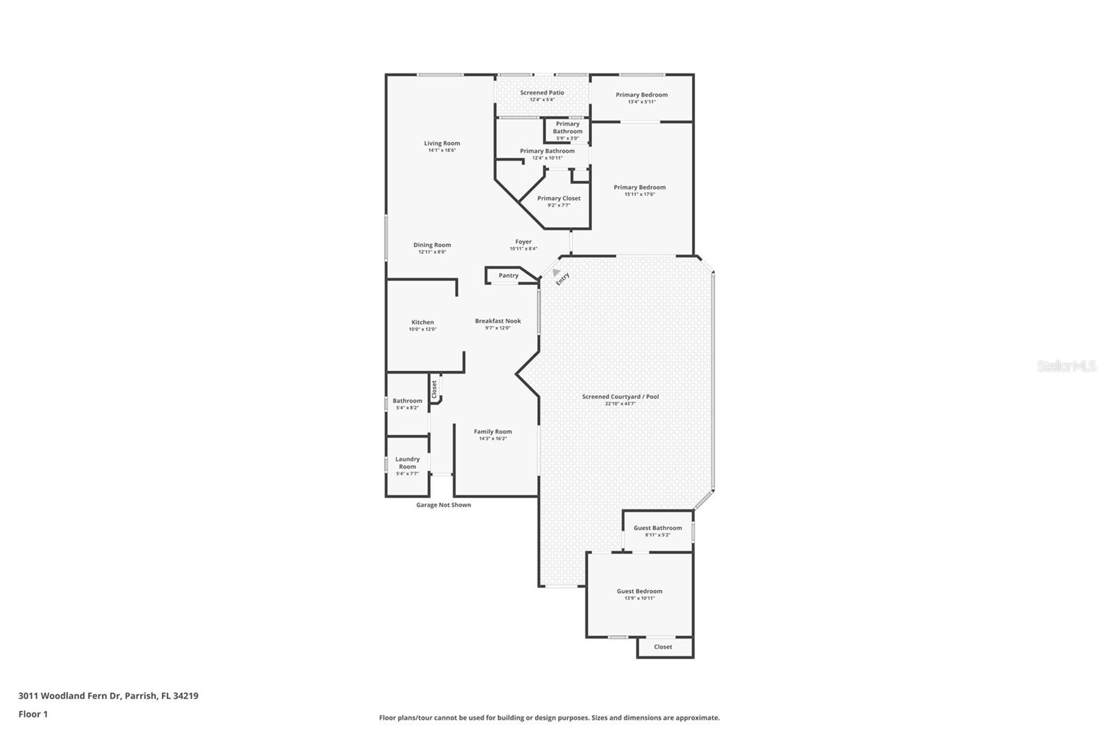 3011 WOODLAND FERN DR, PARRISH, FL, 34219