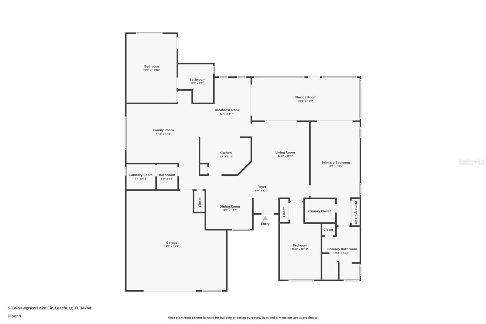 5036 SAWGRASS LAKE CIR, LEESBURG, FL, 34748