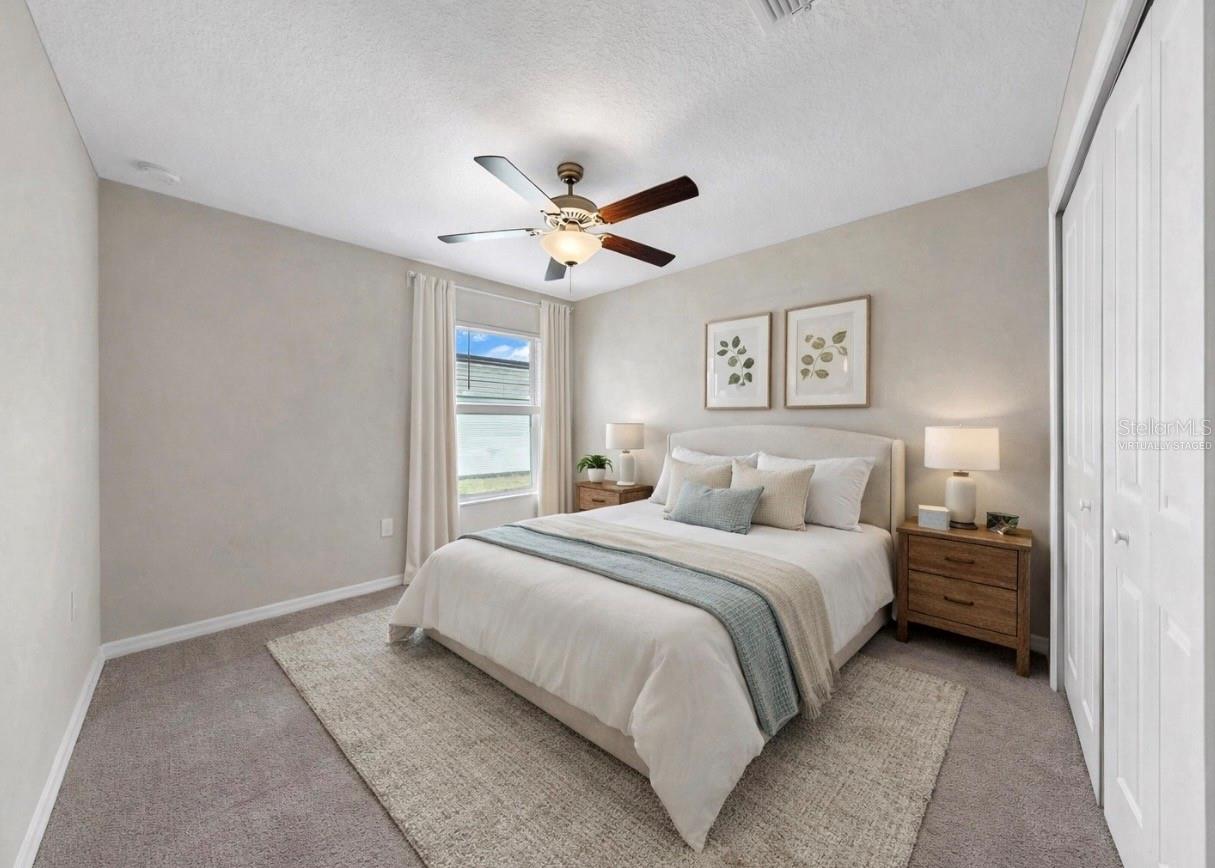 Virtually Staged Bedroom 2