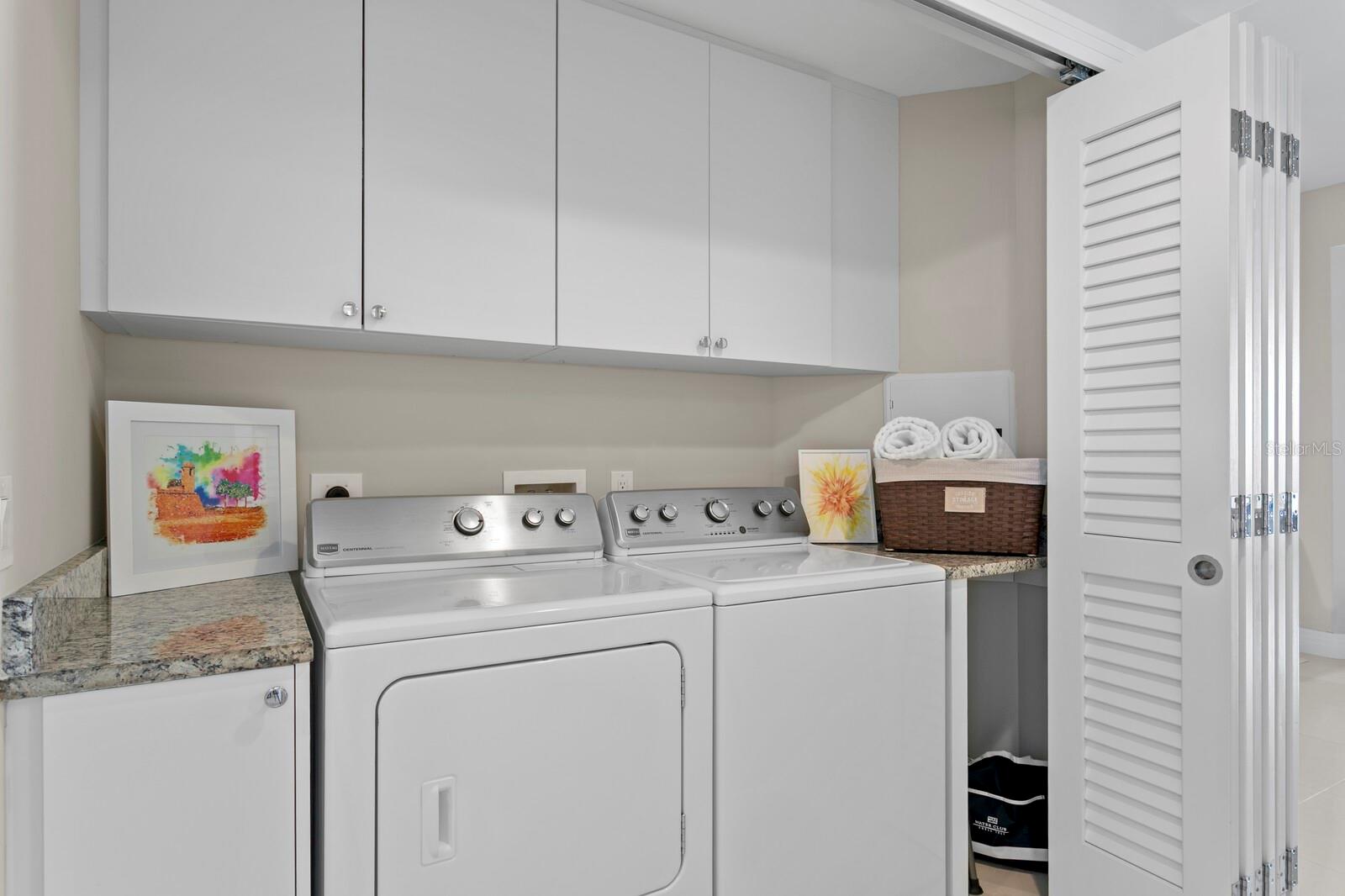 Laundry Area with abundant storage