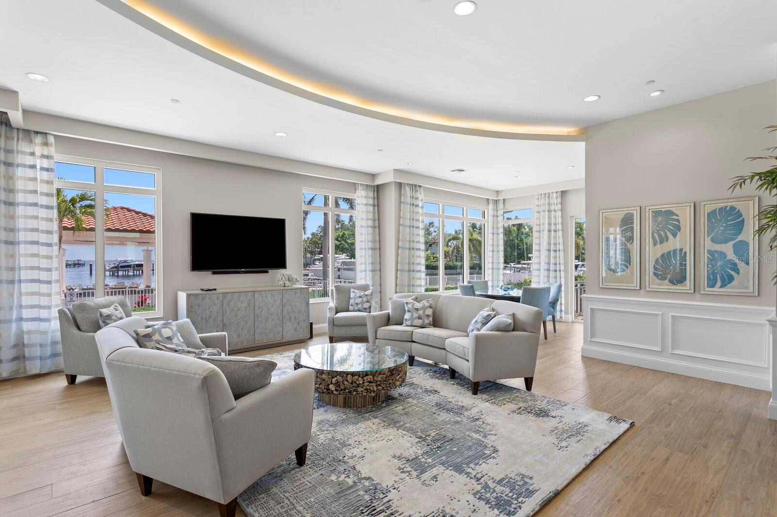 Water Club recently renovated several areas of the building, including the Clubhouse, the Conference Room, and the Elevator Lobbies. These spaces have been updated with new furniture and fresh paint to enhance the environment for residents and guests.