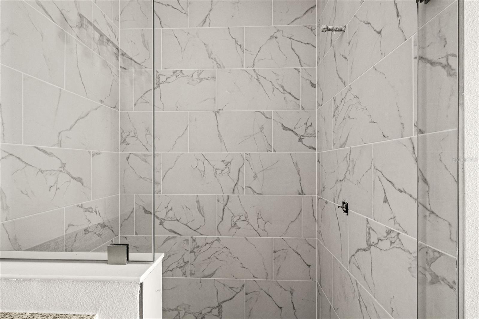 primary ensuite walk-in shower