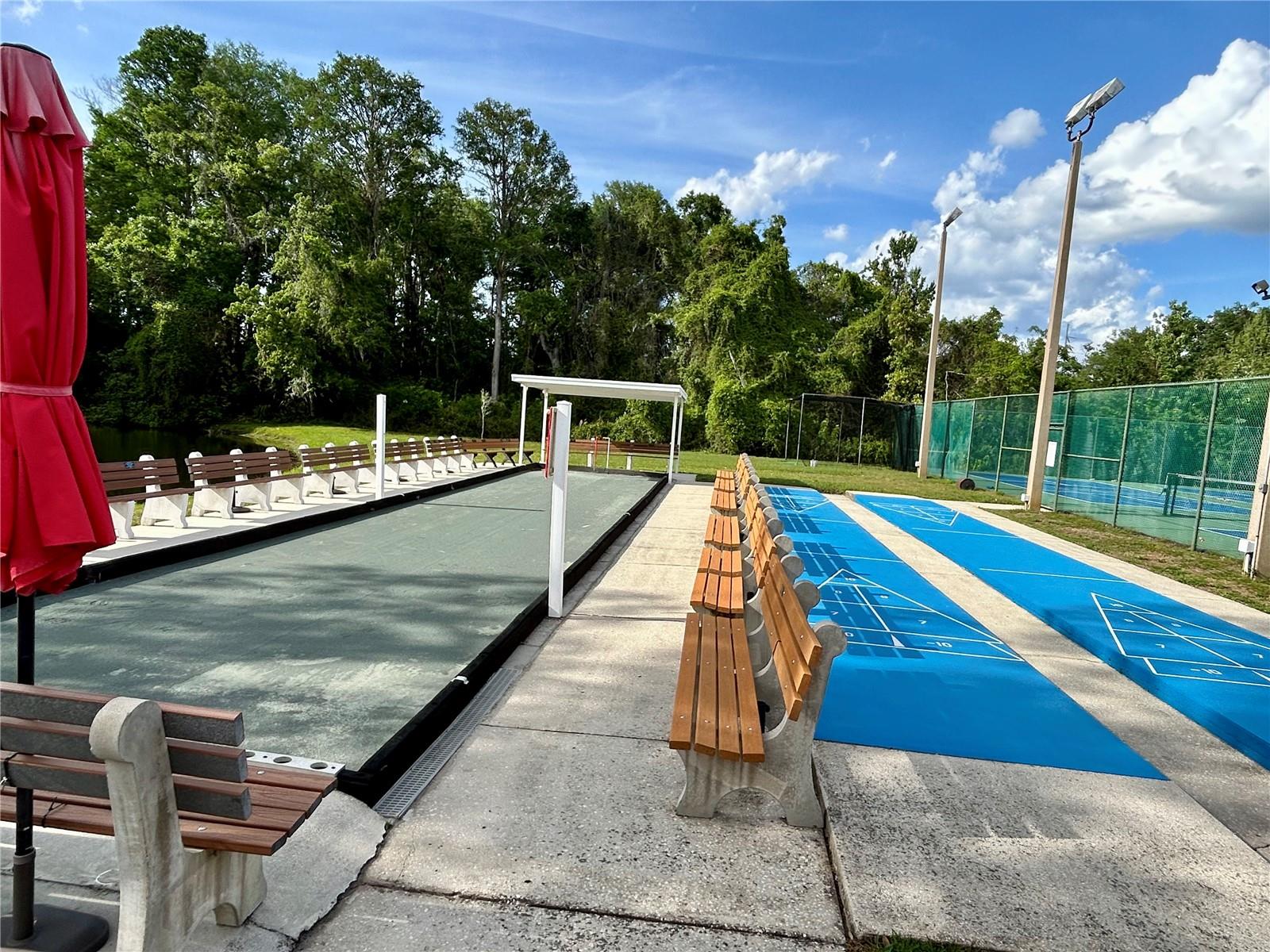 Bocce & Shuffle Board