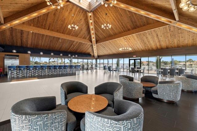 spacious beautiful clubhouse