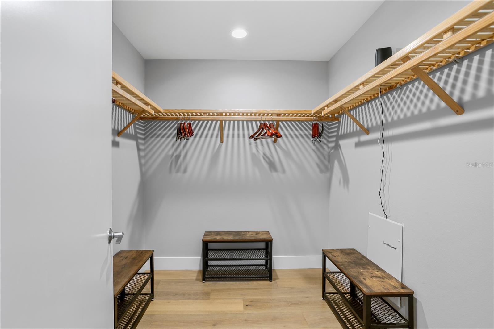 Spacious Walk-in Closet Master