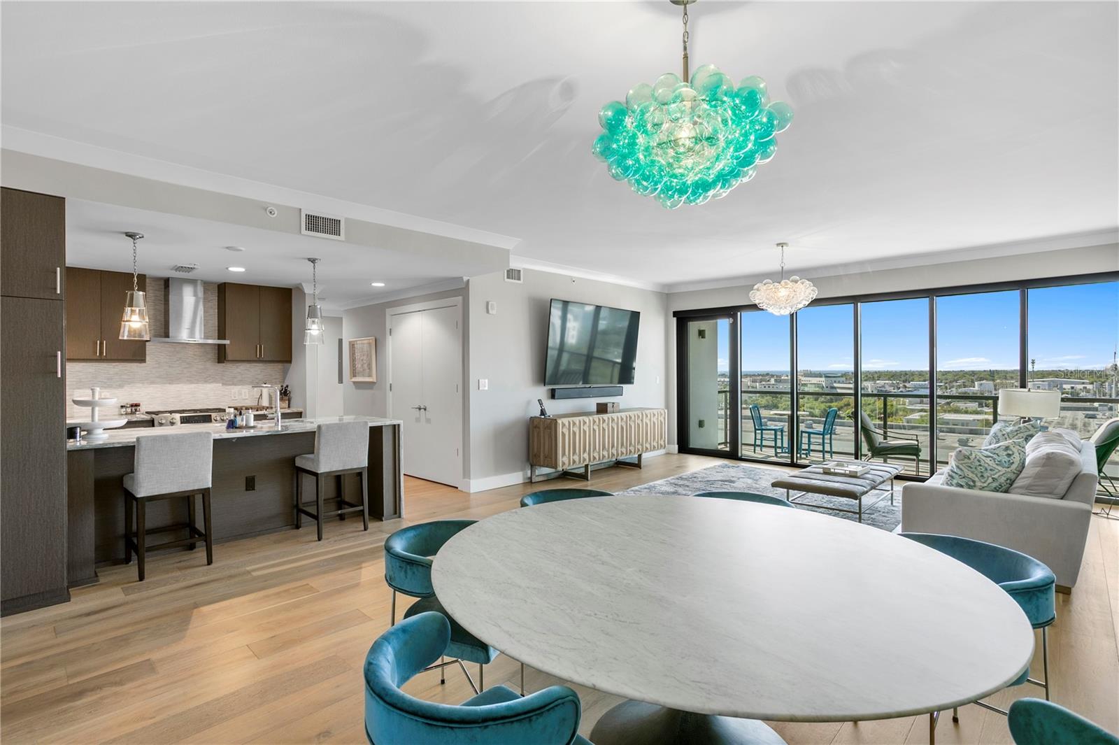 Wonderful open floor plan.