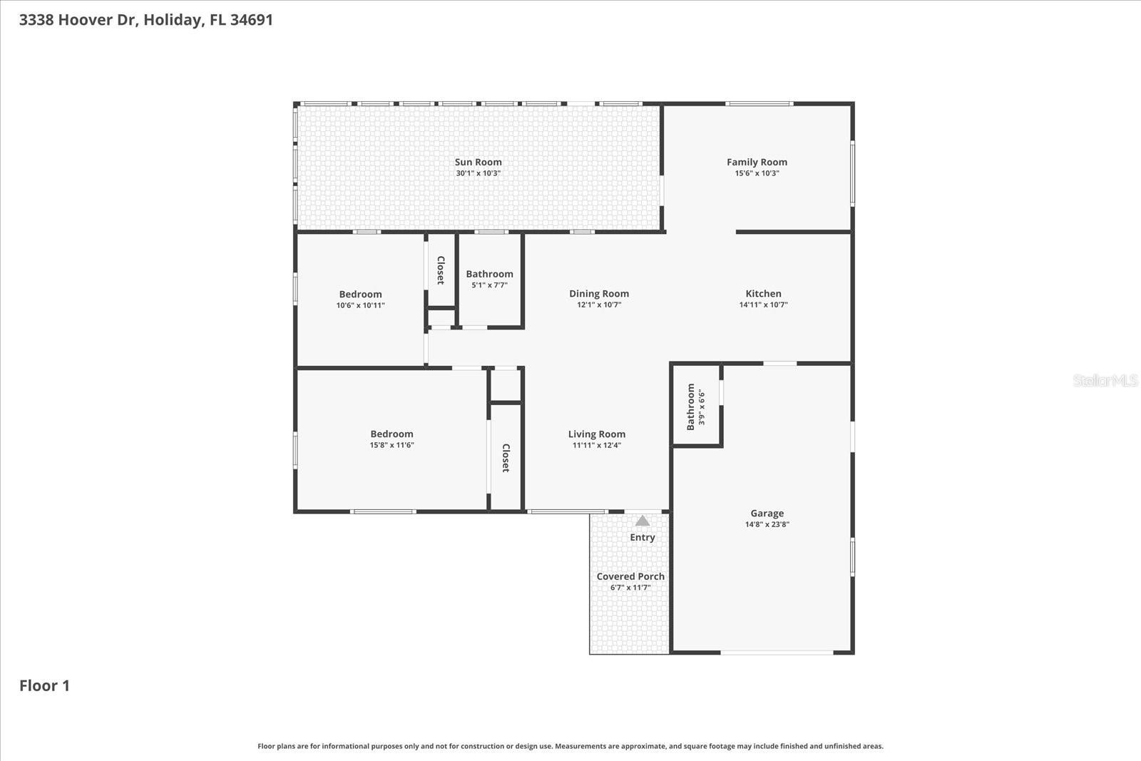 3338 HOOVER DR, HOLIDAY, FL, 34691