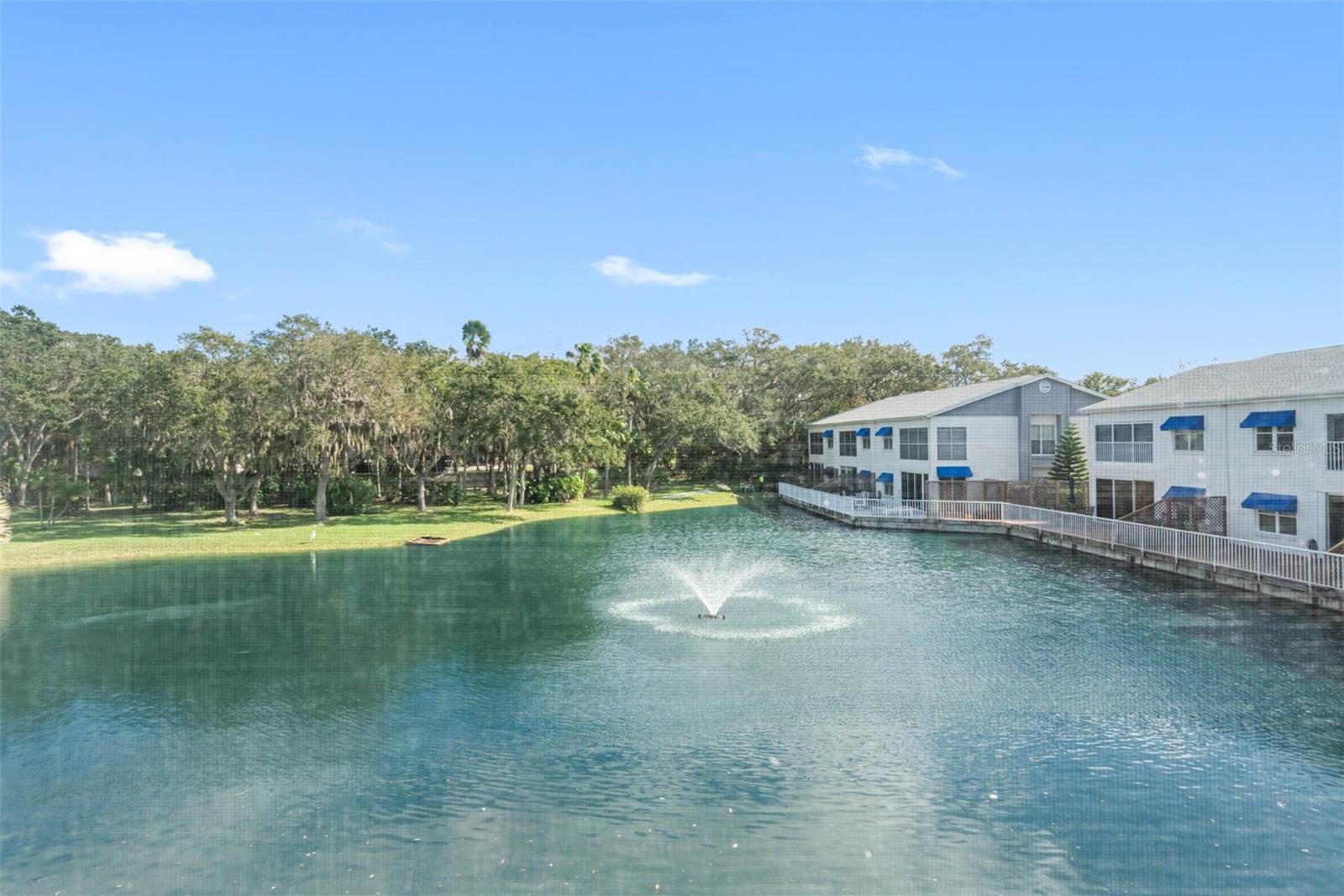 ... Shipwatch Yacht & Tennis Club has Fresh Water Streams & Ponds Meandering Thru It's 56 Acres... View From Unit 1841 - Due East.. Morning Sun Just Pours into Your Balcony Warming Your Bones.. Fresh Water Springs  Brings an Assortment of Migrating Bird Species & Wildlife to Shipwatch..