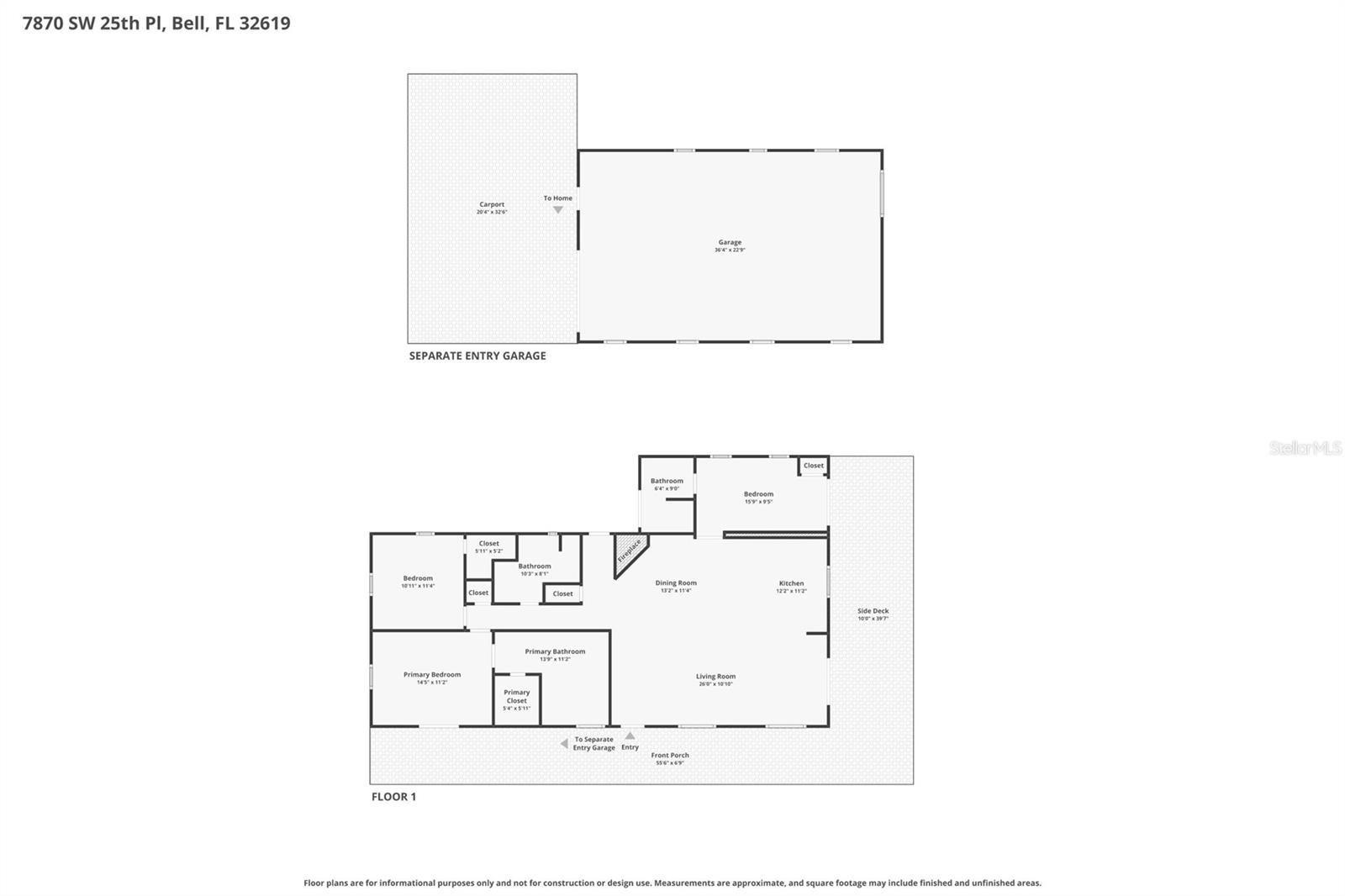 7870 SW 25TH PL, BELL, FL, 32619