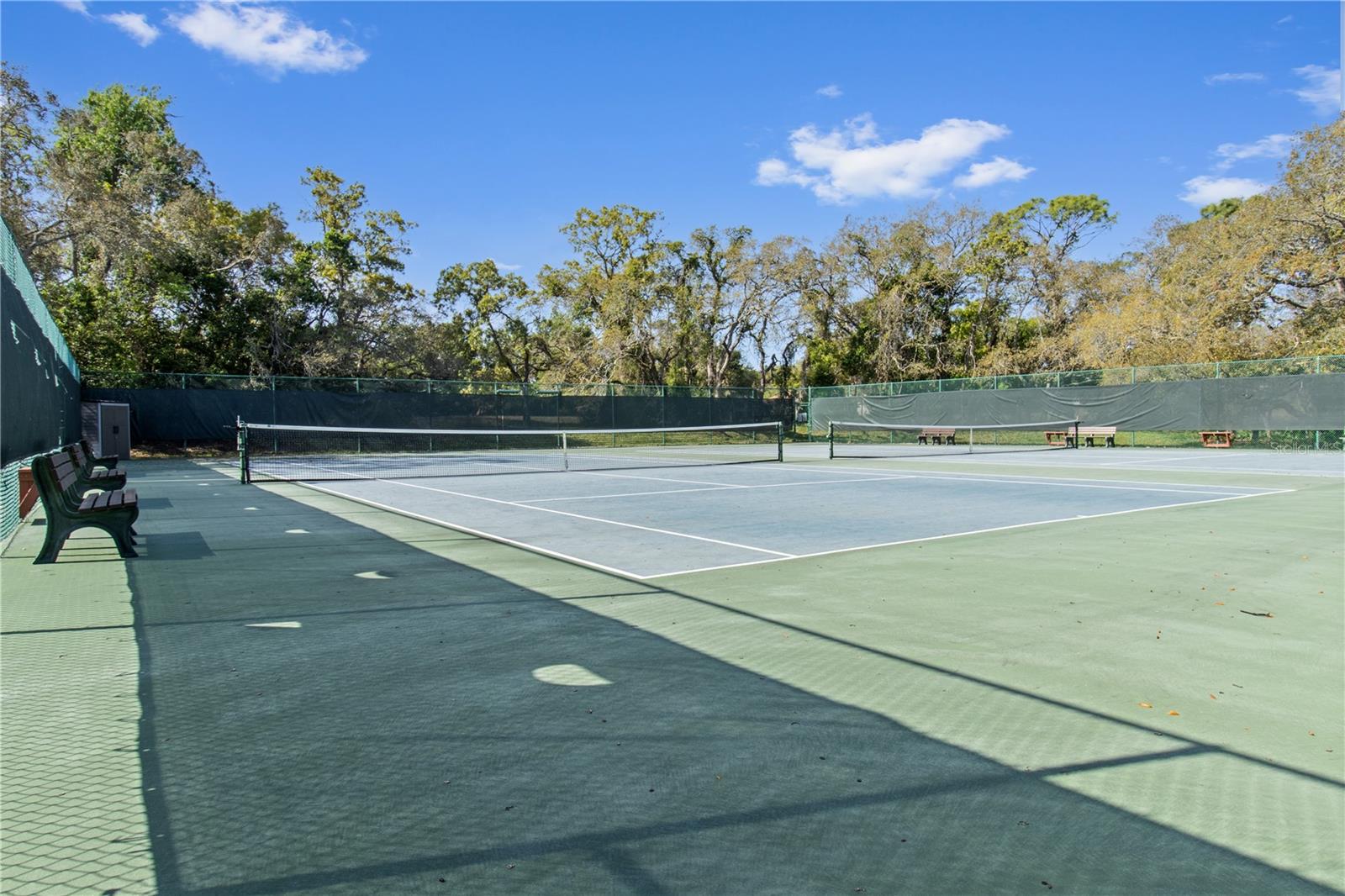 tennis courts