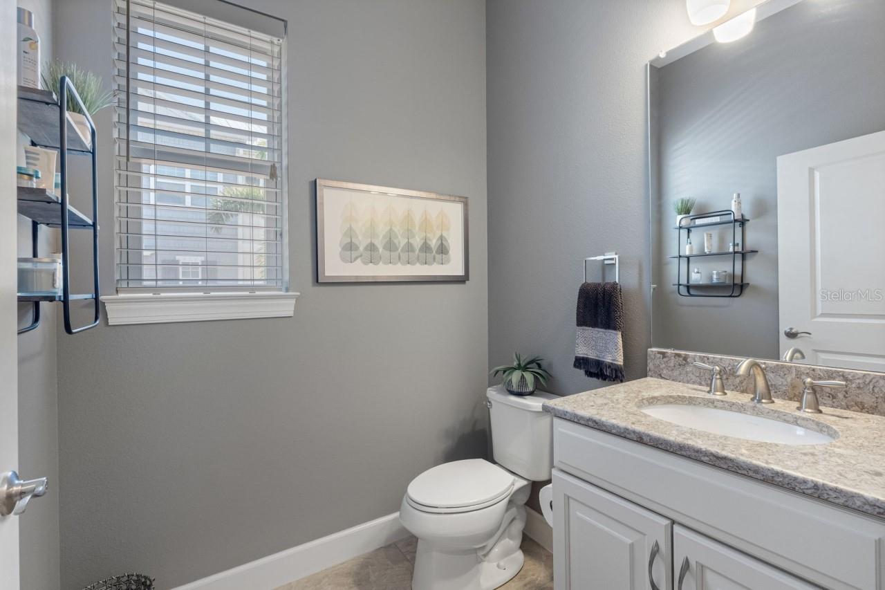 Bathroom Adjacent to Bonus room